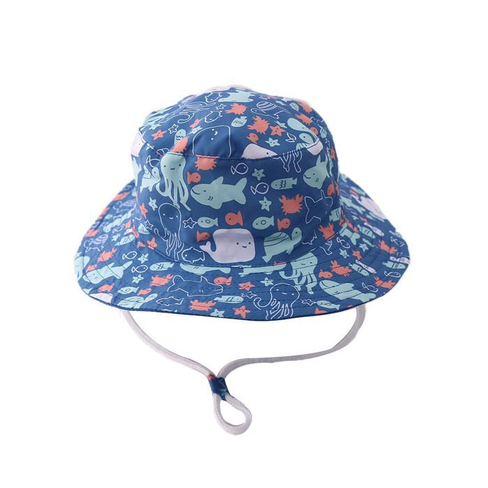 Gorro FUNMOON para niño, gorro de verano para el sol, gorro de playa para bebé, gorro de pescador ajustable para exteriores - 686091