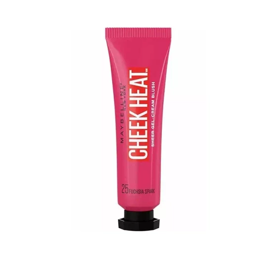 Maybelline Cheek Heat róż w kremie 25 Fuchsia Spark 10 ml