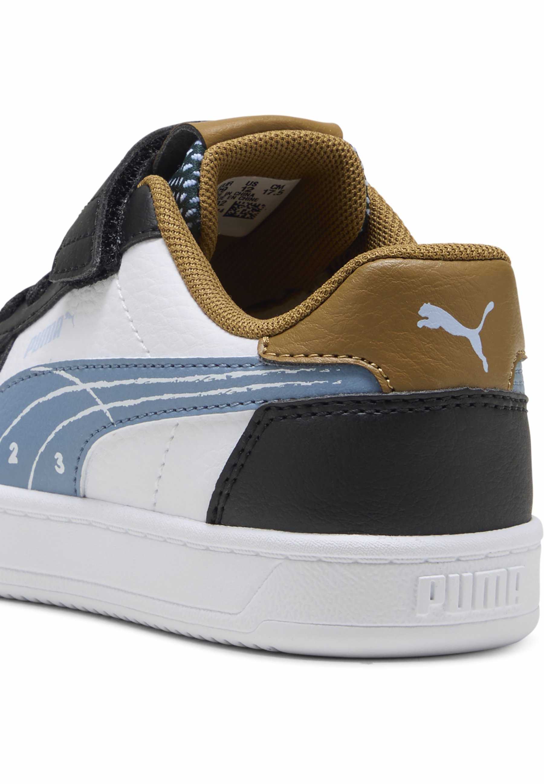 Puma CAVEN FUN SNEAKERS - Scarpe da ginnastica - nero/blu freddo/bianco