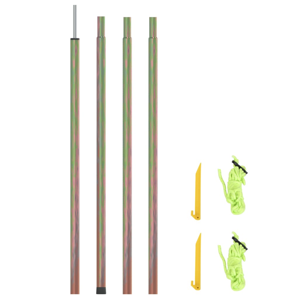 Vidaxl 250 cm 1 gabala buru ēnas kāts