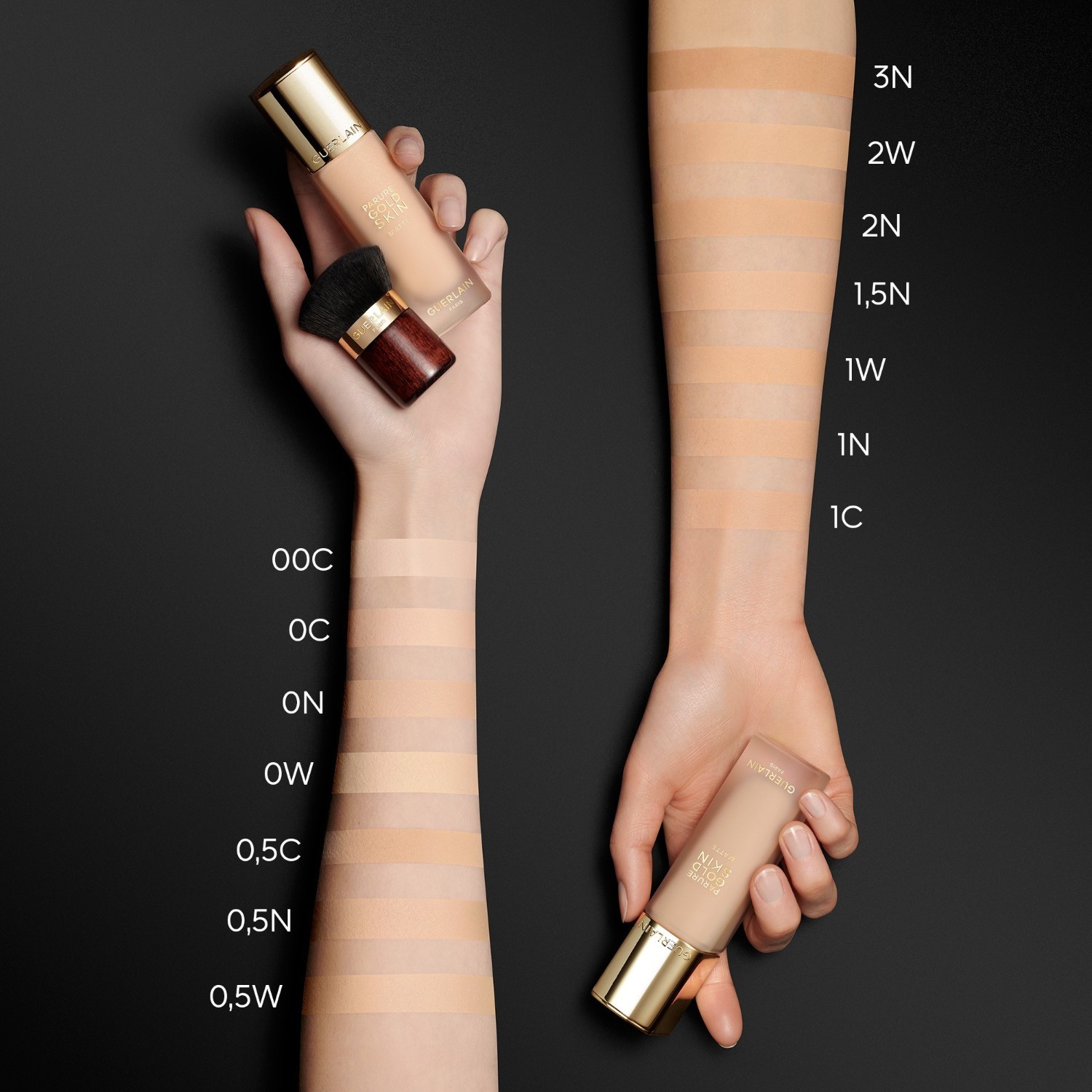 Guerlain Foundation Parure Gold Skin mat puder - 35 ml