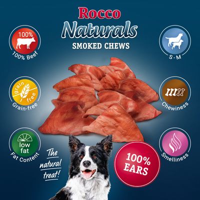 Rocco wędzone uszy krowie