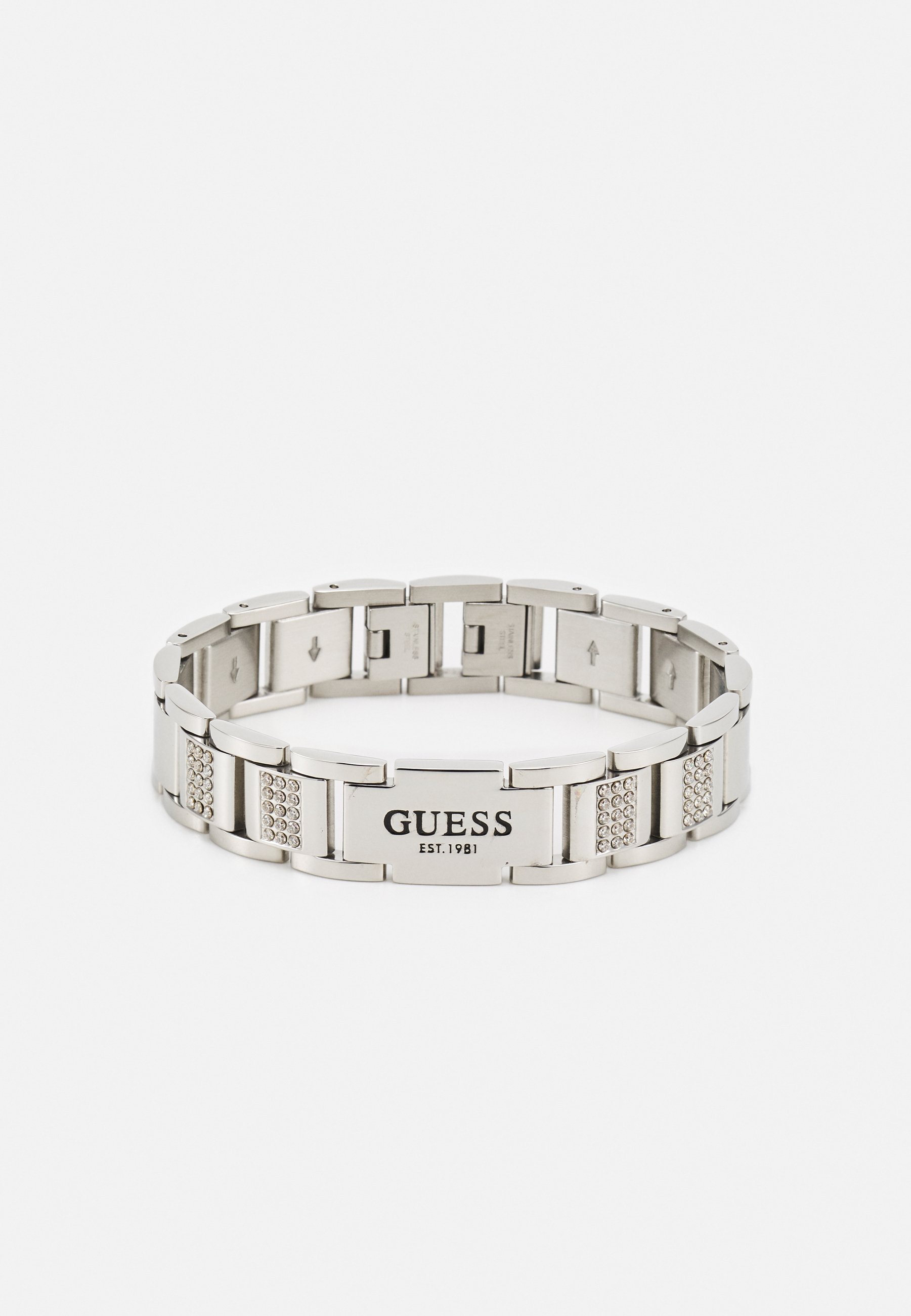 Bracelet Guess FLAT CHAIN UNISEXE - couleur argent