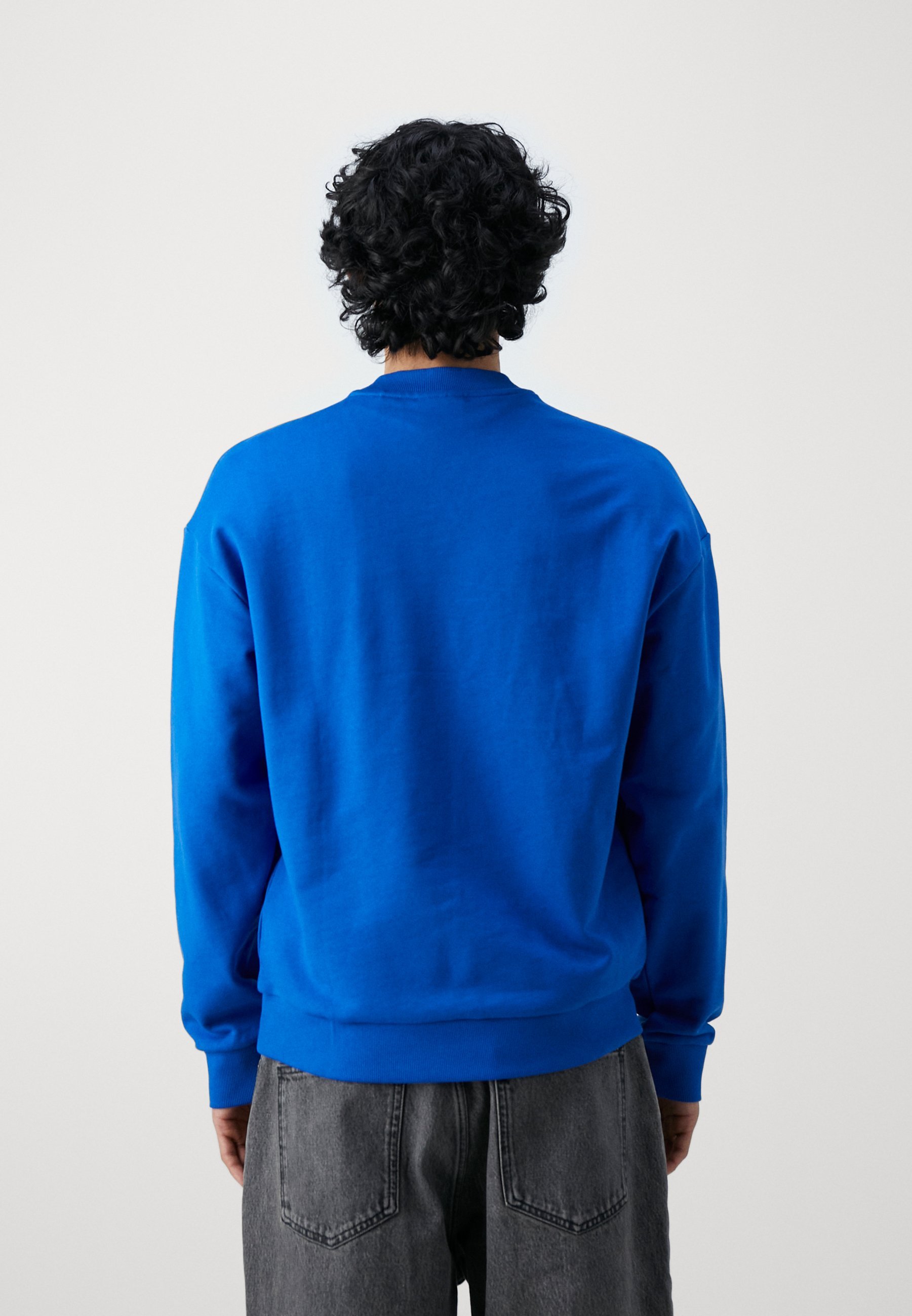 HUGO NIERO - Sweat à capuche - open blue