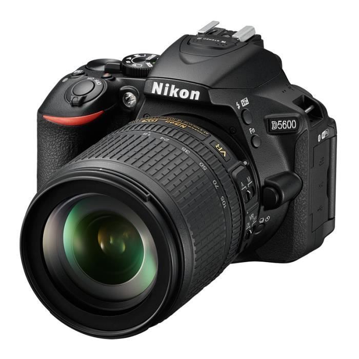 NIKON D5600 + AF-S DX 18-105mm f/3.5-5.6G ED VR GARANTERT 3 år