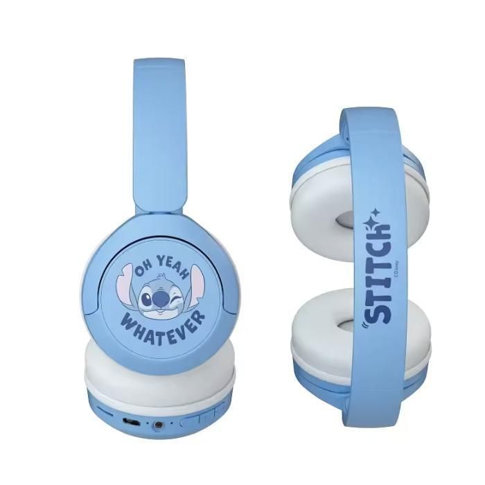 Stitch Kids Bluetooth-koptelefoon – Draadloos, lichtgewicht en opvouwbaar – Comfortabel en helder geluid