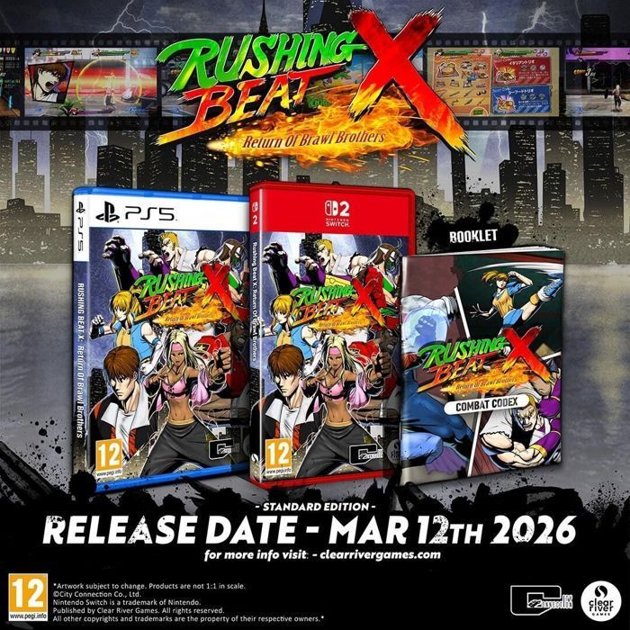 Rushing Beat X: Return of the Brawl Brothers - PS5 Game