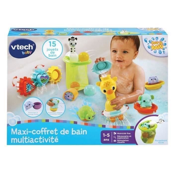 VTECH MAXI Multifunctionele Badset - Mechanische Giraffe - Voor kinderen van 5 maanden tot 5 jaar