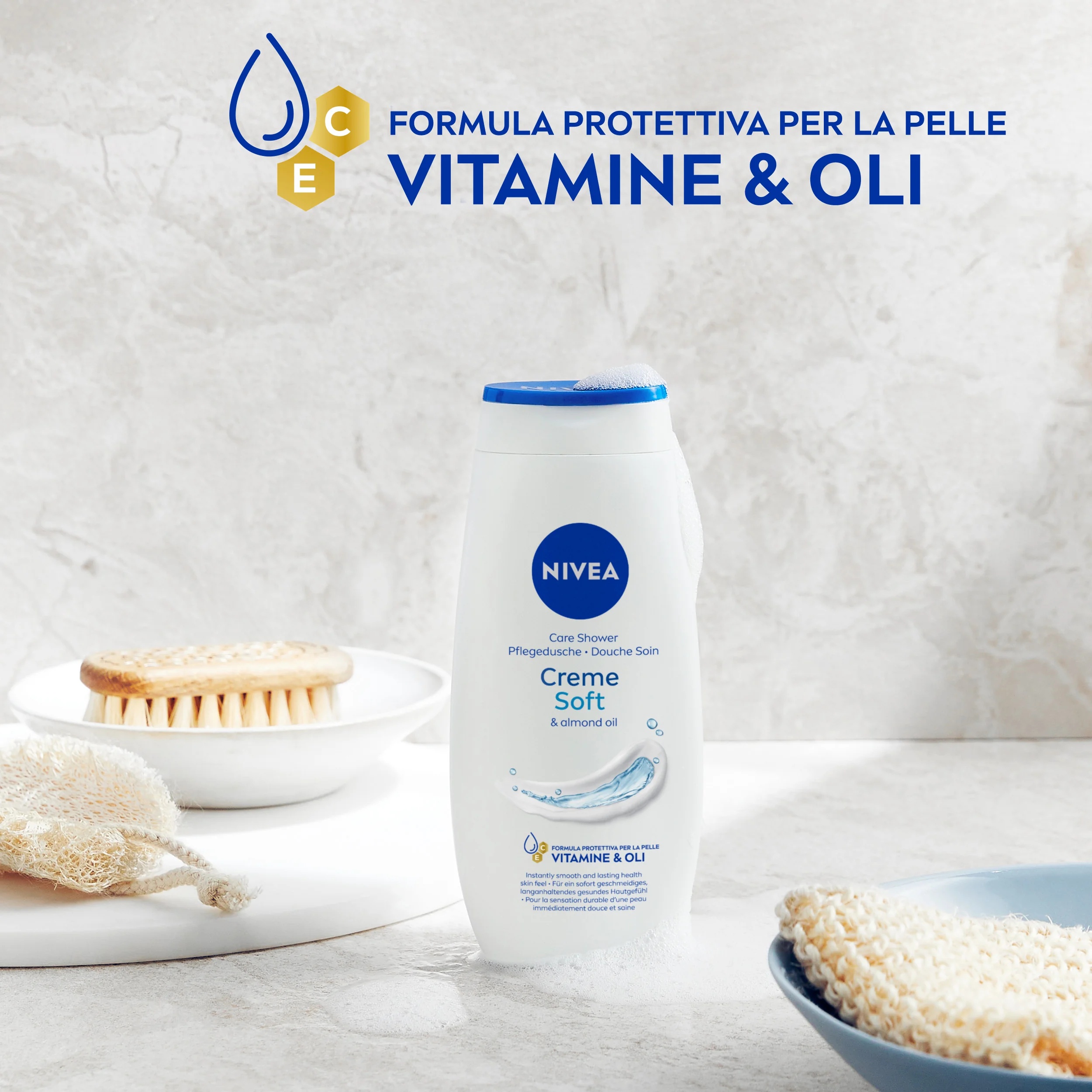 NIVEA Nivea Crème Zachte reinigende en hydraterende douchegel