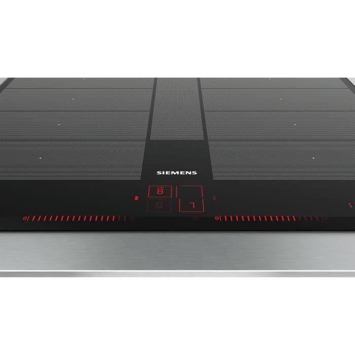 Inductiekookplaat - SIEMENS - IQ700 - 4 branders - 60 cm - Zwart - Dual LightSlider