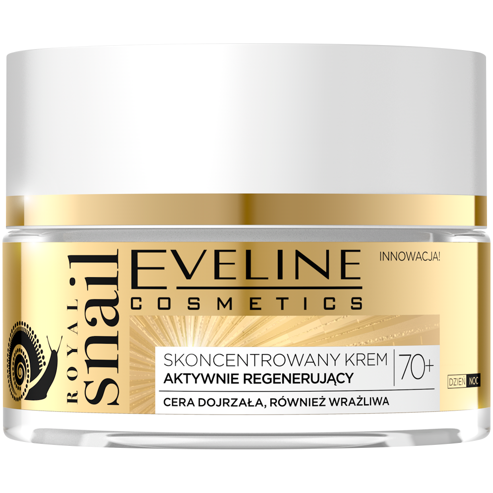 Eveline 70+ ránctalanító krém 50ml Royal Snail