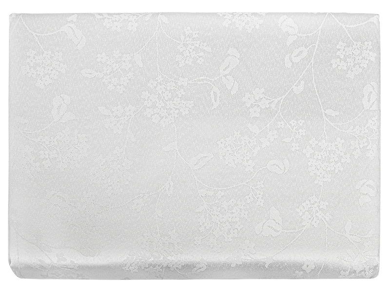 Obrus żakardowy 150x300 cm biały