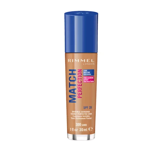 RIMMEL PODKŁAD MATCH PERFECTION NR 300 NOWA WERSJA