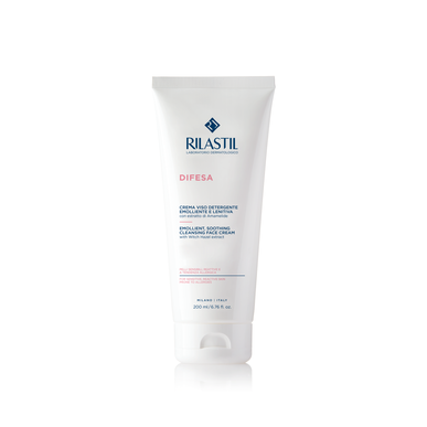 Rilastil Difesa Crème nettoyante apaisante et émolliente pour le visage 200 ml