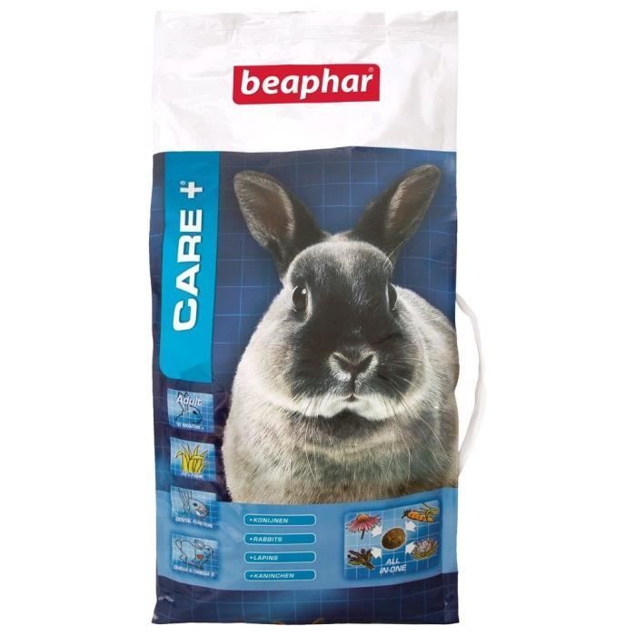 BEAPHAR Alimentation extrudée Care+ Pour lapin - 5kg