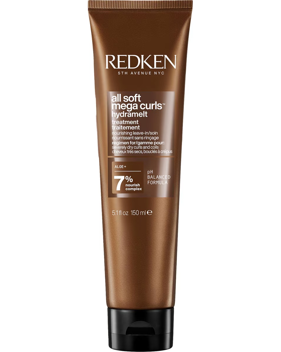 REDKEN All Soft Mega Curls Hydramelt tratament hidratant fără clătire
