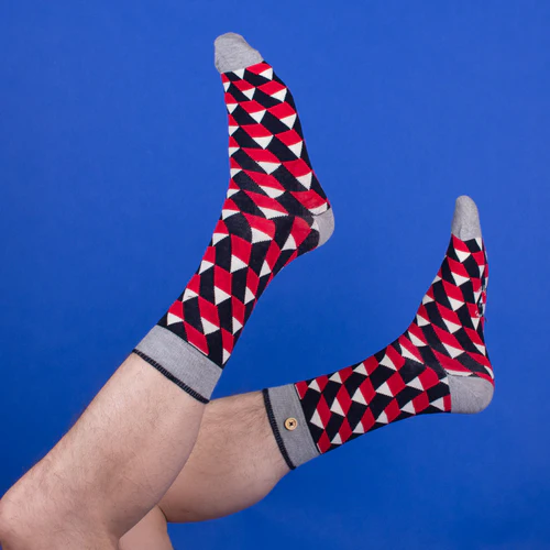 Cabaia Chaussettes Gaël & Alejandra rouge