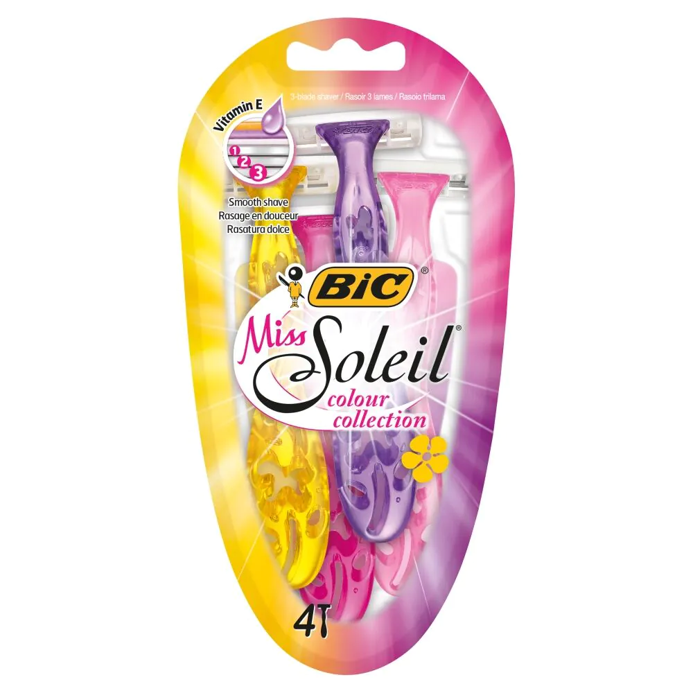 Bic Maszynka do Golenia Miss Soleil Colour Collection Bister