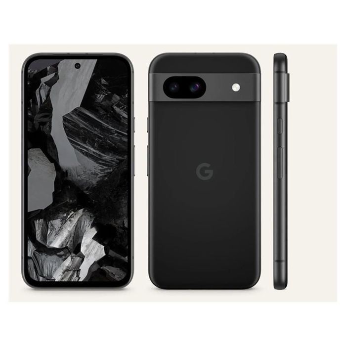 Smartphone Google Pixel 8A, 128 GB, negro, pantalla de 6,1