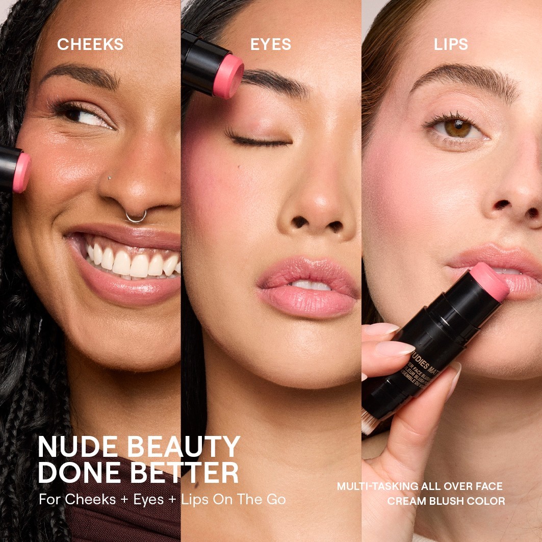 Matná lícenka Nudestix Blush Nudies na celú tvár - 7 g