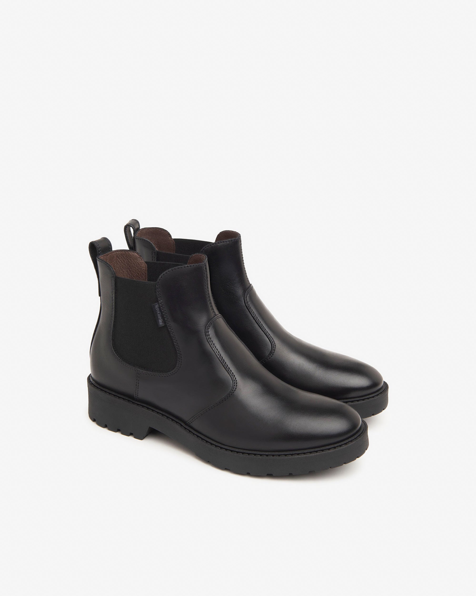  Bottines Chelsea en cuir pour femmes