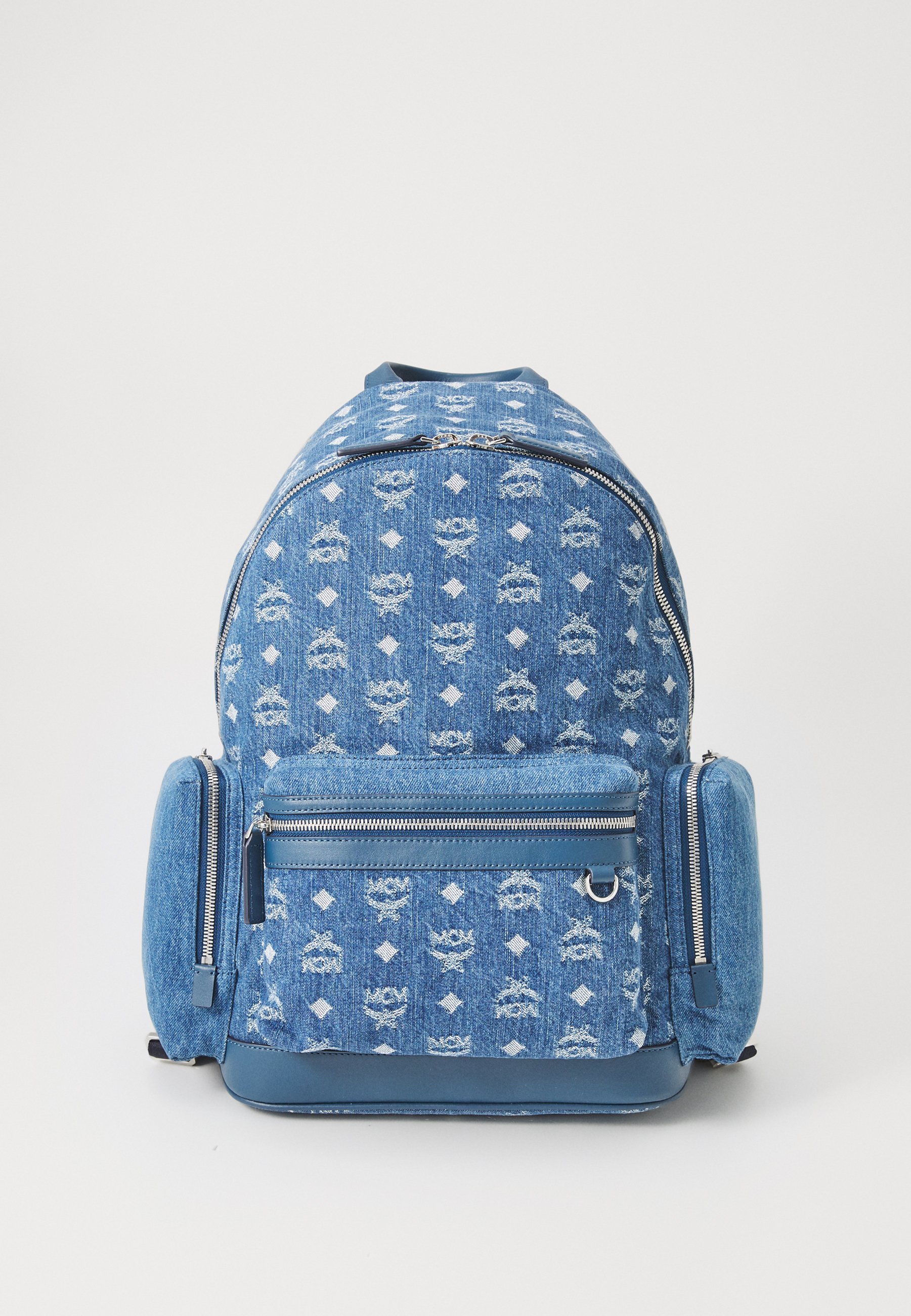 MCM STARK UNISEX RUGZAK - Rugzak - denimblauw