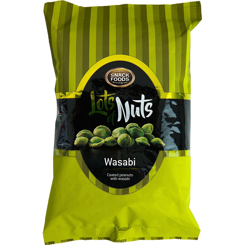 Nueces de wasabi 200 g Muchas nueces
