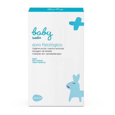Baby Wells Steril fysiologisk saltvannsløsning 30 x 5 ml