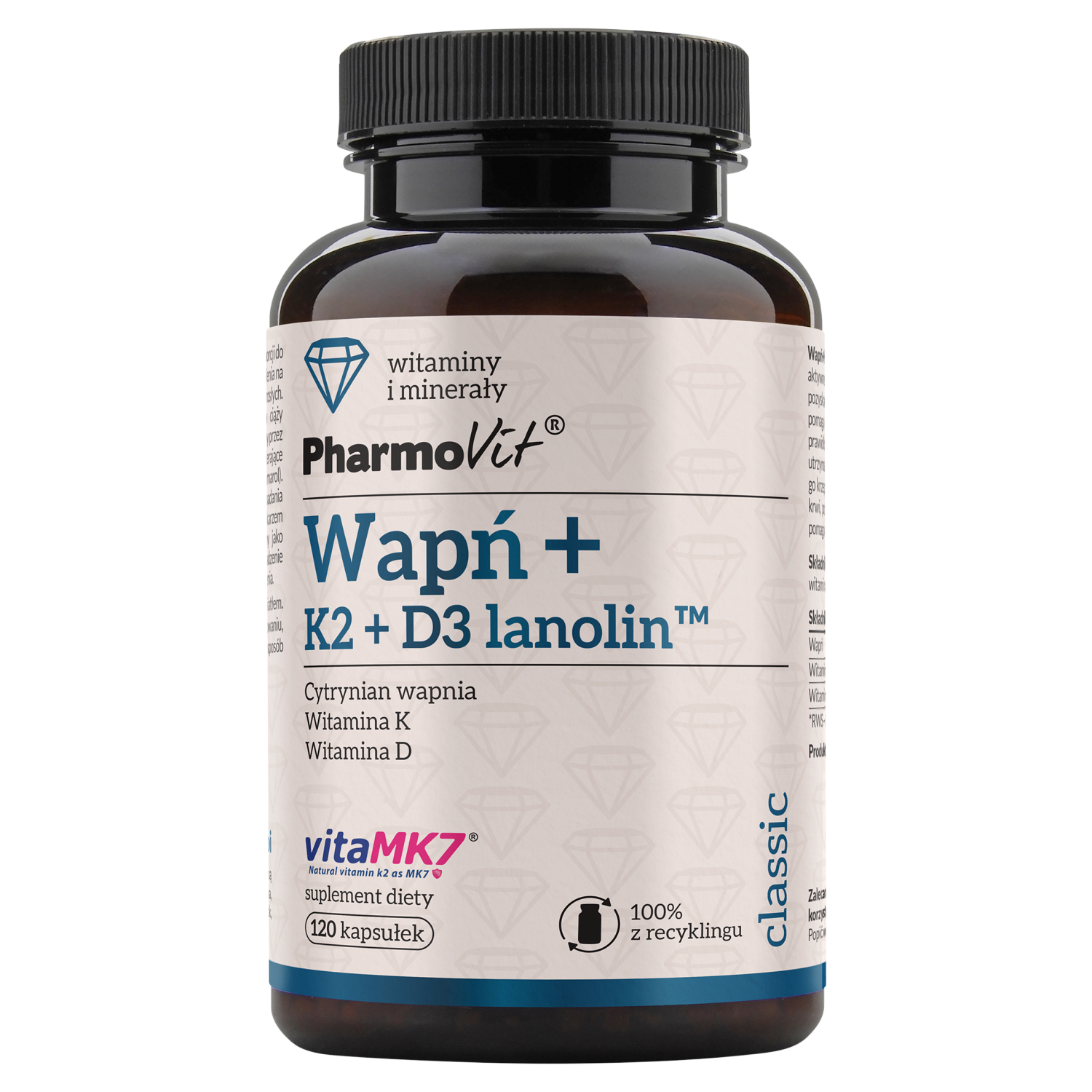 Pharmovit kalcij + K2 + D3 lanolin