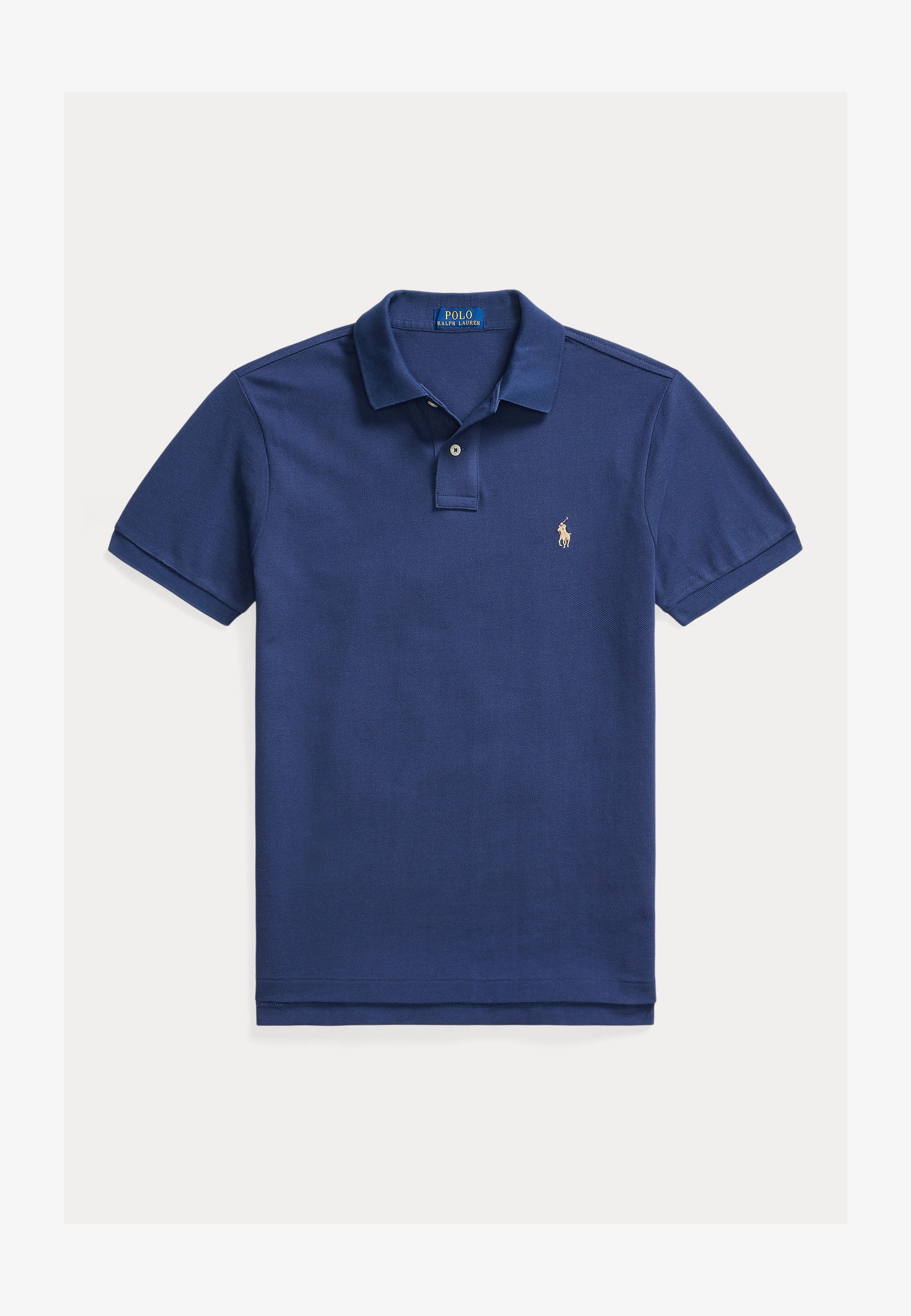 Polo Ralph Lauren à manches courtes - Polo bleu marine rustique