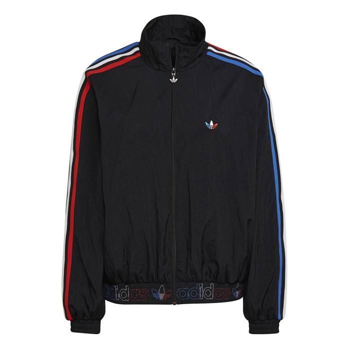 adidas Originals ADICOLOR TRICOLOR JAPONA Track Jacket - Women's - Black - Long Sleeve - Mountain