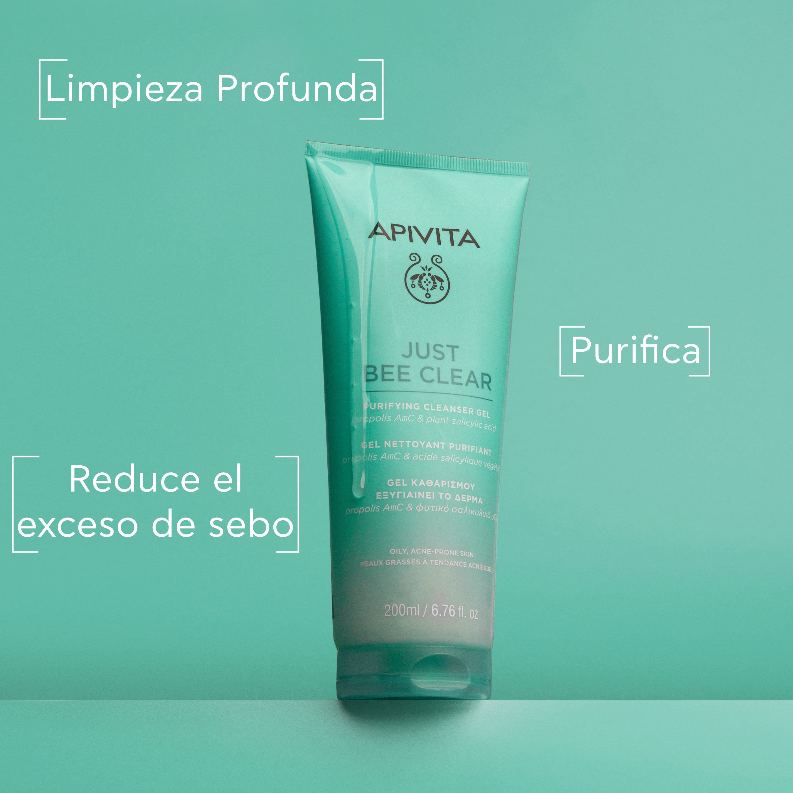Just Bee Clear gel za čišćenje lica Proizvod za čišćenje lica iz ljekarne