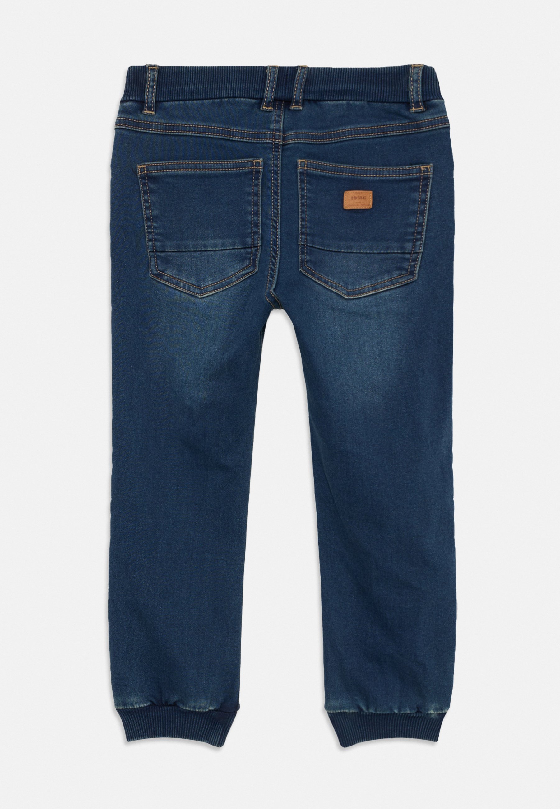 Name it NMMBEN FLEECE - Straight leg -farkut - dark blue denim