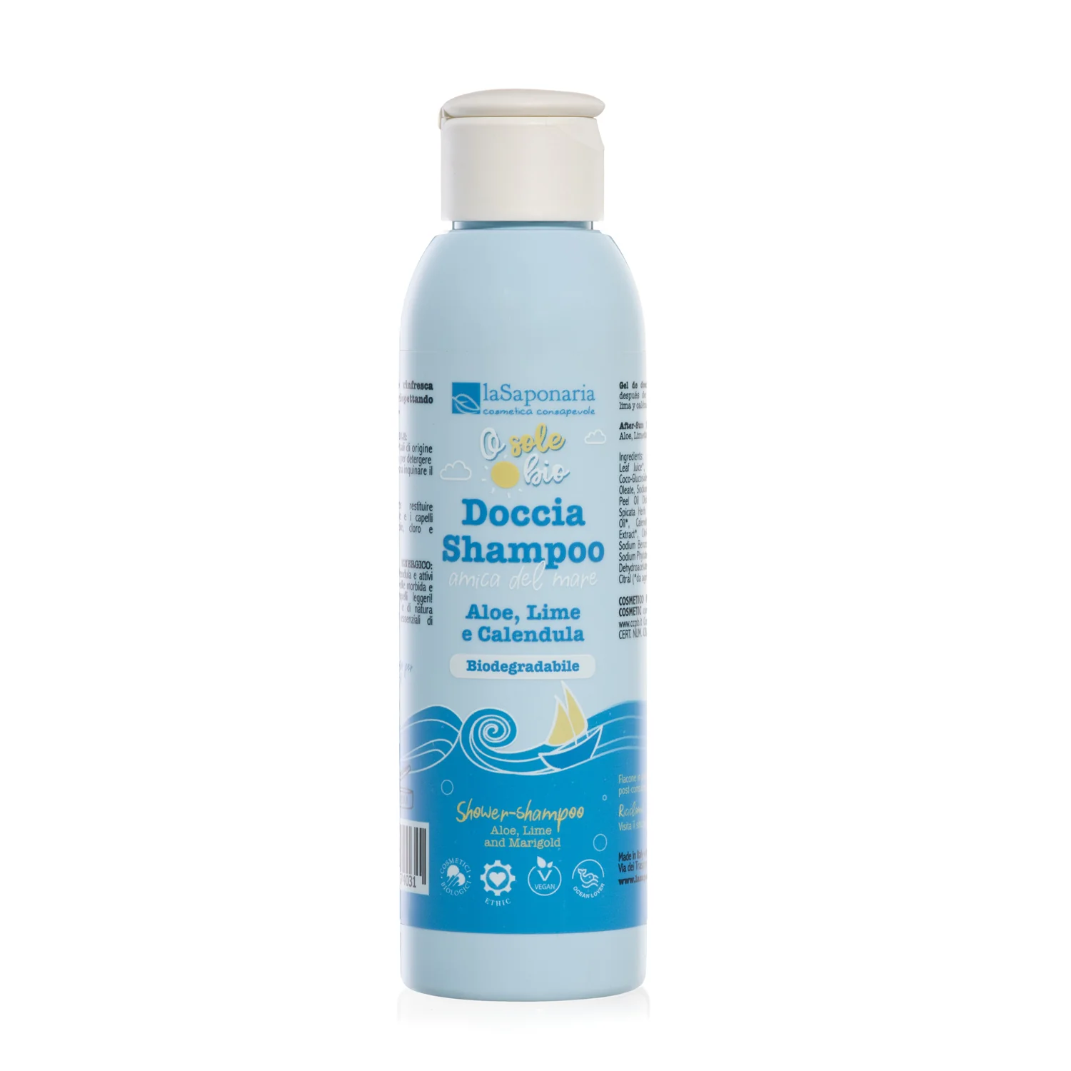 Osolebio Doccia Shampoo barca, mare e camping  - Amico del mare - Bagno doccia doposole, Bagno e Doccia, Shampoo Protezione Solare
