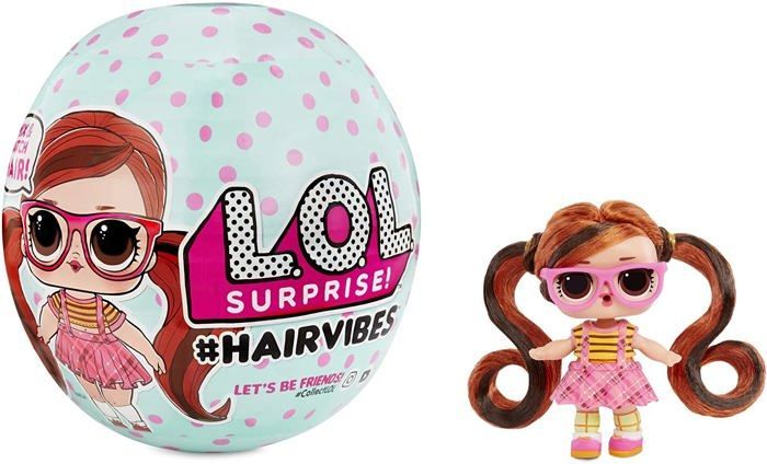 LOL Surprise Doll - Hairvibes - 15 Surprises - Unique Hairstyles - Ages 3 to 10