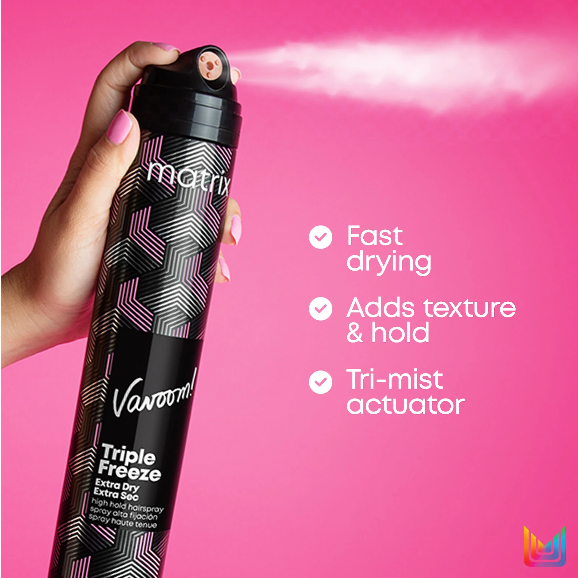 Vavoom Triple Freeze Extra Dry hajlakk 300 ml - Matrix