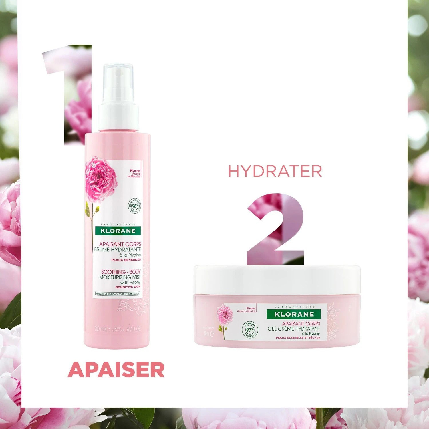 Klorane Brume Hydratante à la Pivoine