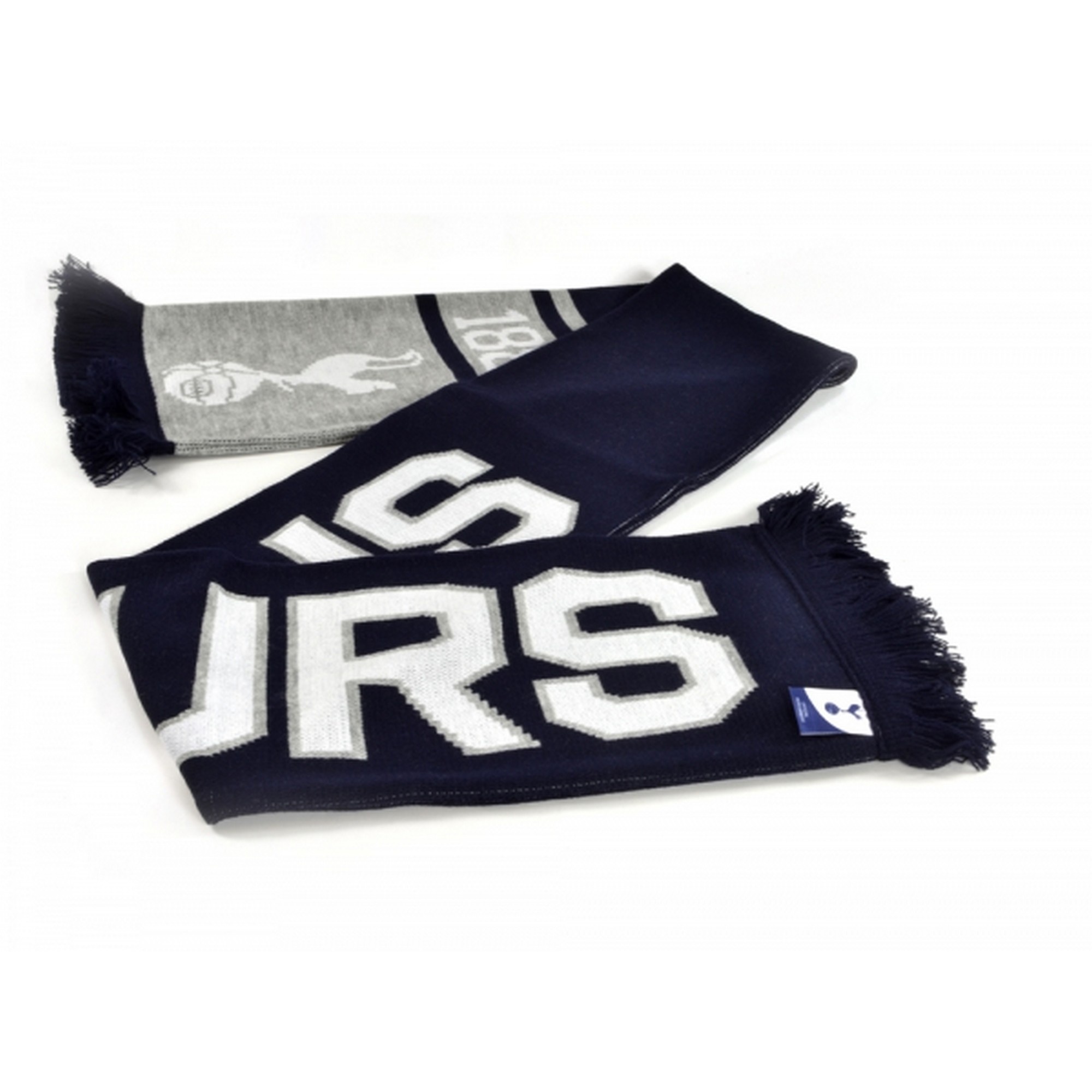  Oficialus Bufanda Jacquard Diseño Tottenham Hotspur Fc Nero