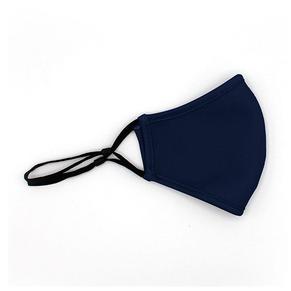 Återanvändbar marinblå ansiktsmask
