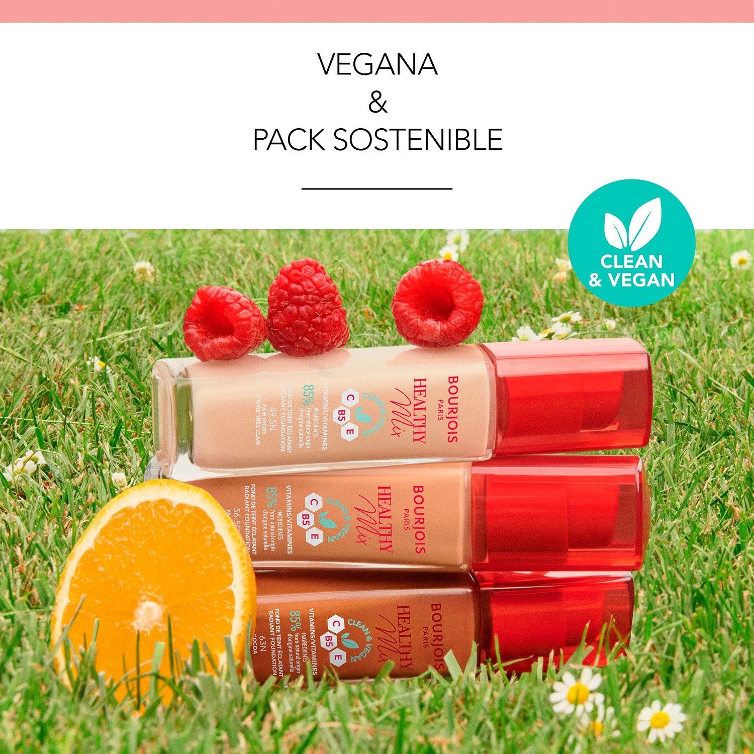 Podlaga za ličila Healthy Mix Clean Foundation Podlage za ličila