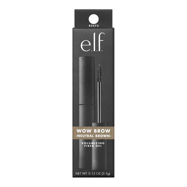 elf Wow Brow Neutral Brown gel za volumen z vlakni<br>3,5 g