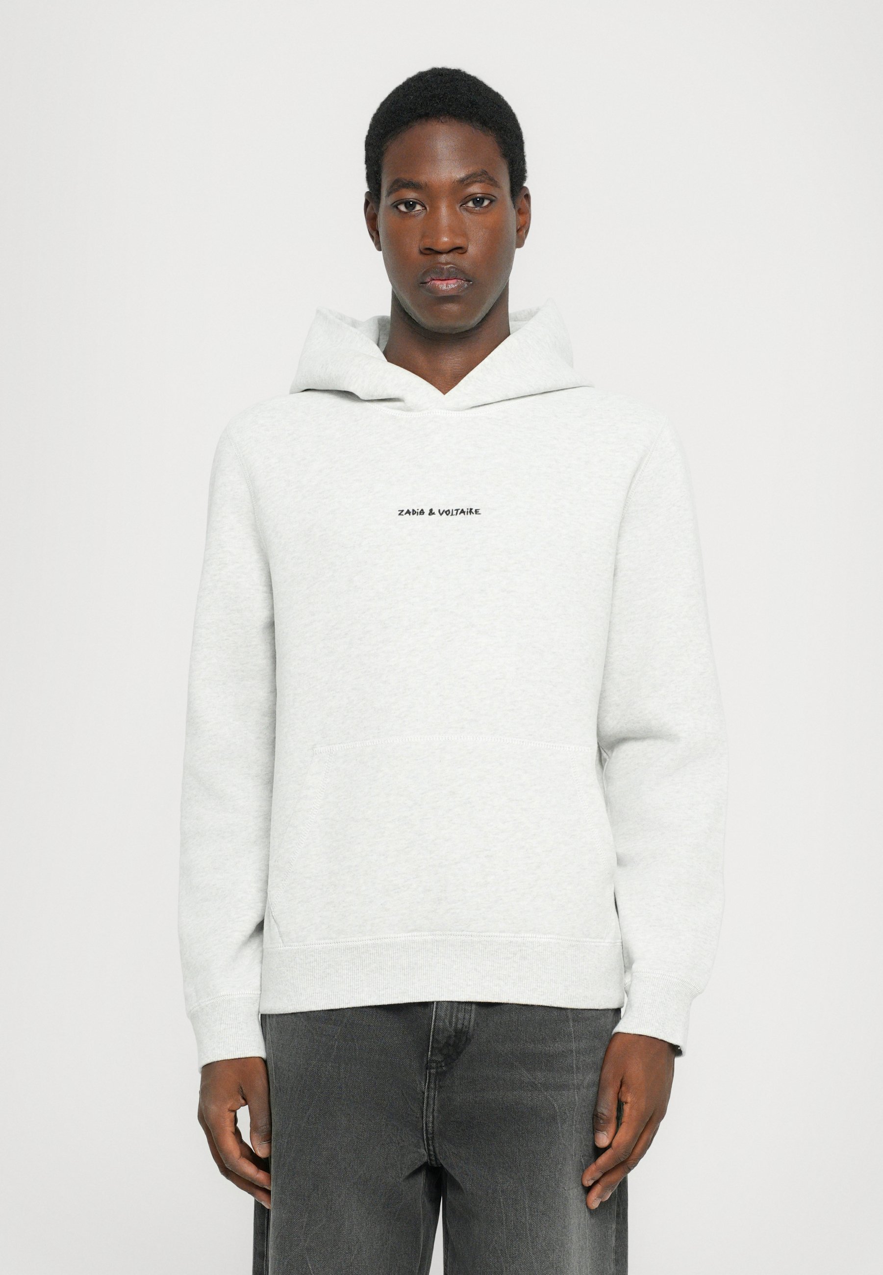 Zadig & Voltaire SANCHI PHOTO RIDE PATCH - Hoodie - gris chine clai
