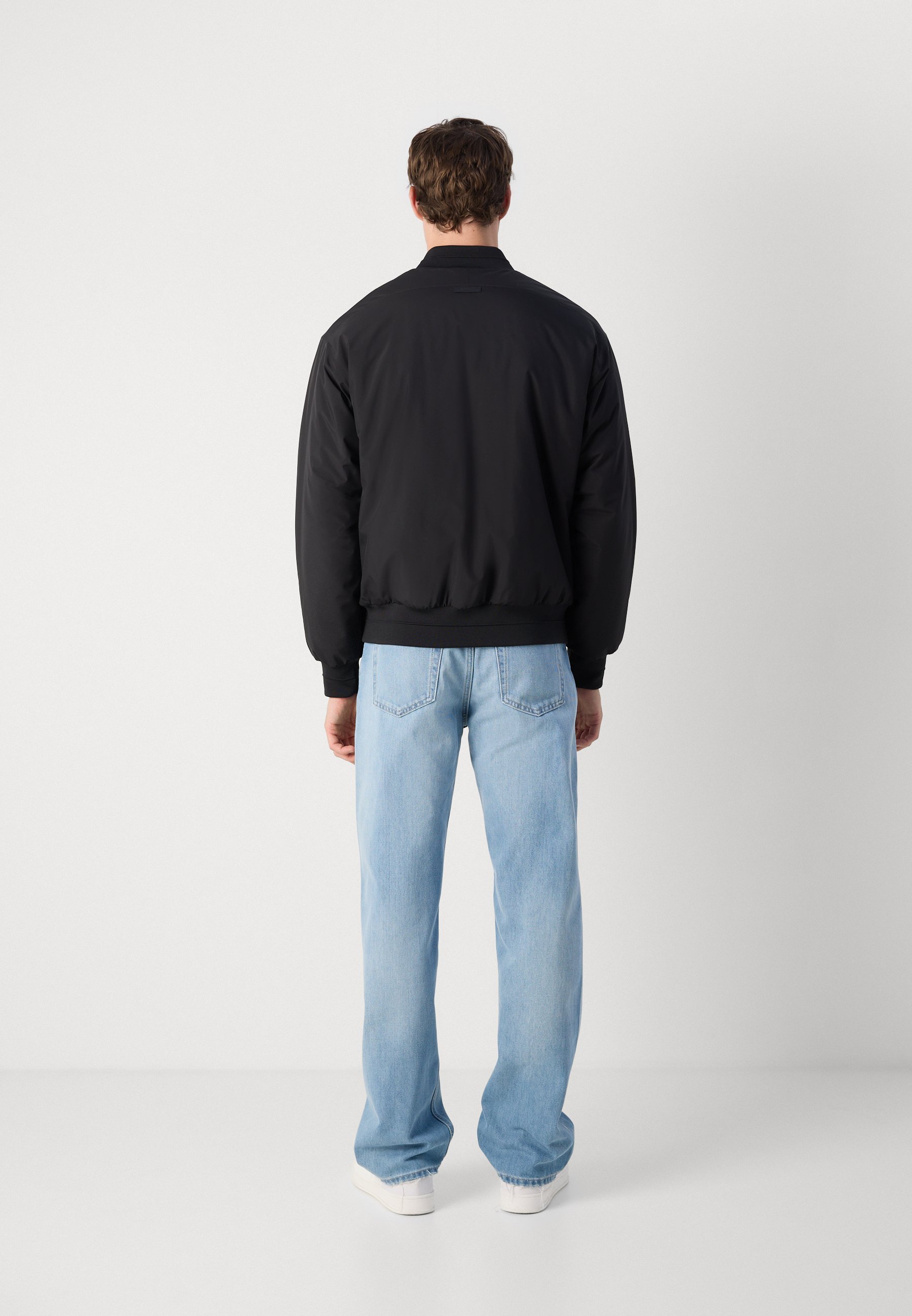 Calvin Klein SPORTSWEAR HERO - Bomber bunda - black