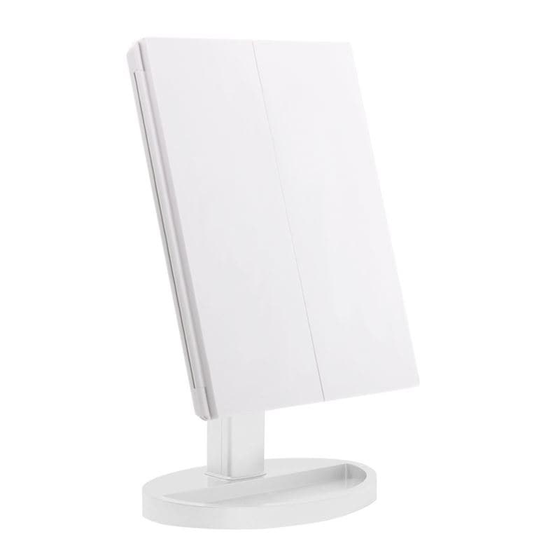 UNIQ Holivudo trigubas kosmetinis veidrodis su LED apšvietimu – 1 vnt.