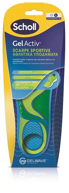 SCHOLL Sportschuhe Scholl Gelactiv L Fußgesundheit