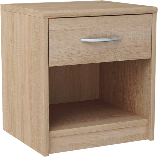 Szafka Nocna SN01 Dąb Sonoma 45x39x35 cm Bestseller