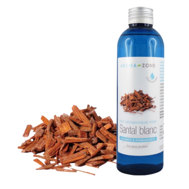 Água aromática de sândalo branco