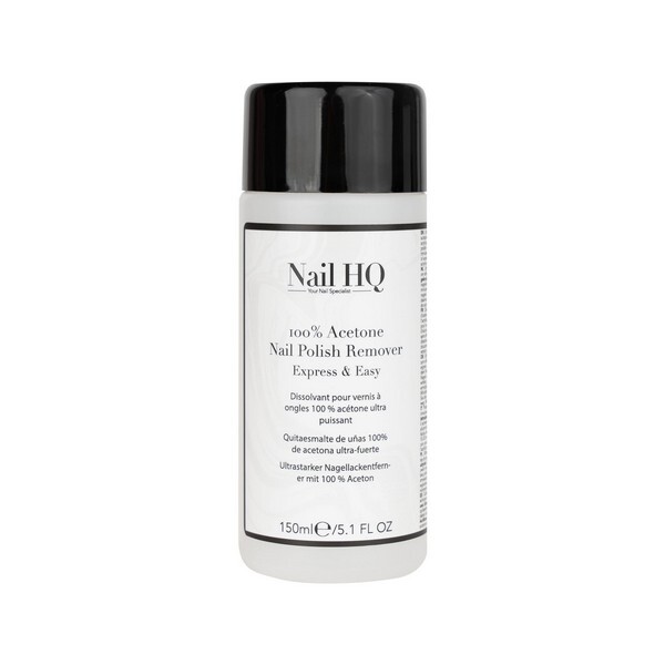 Nail HQ Solvente per smalto 100% acetone - 150 ml