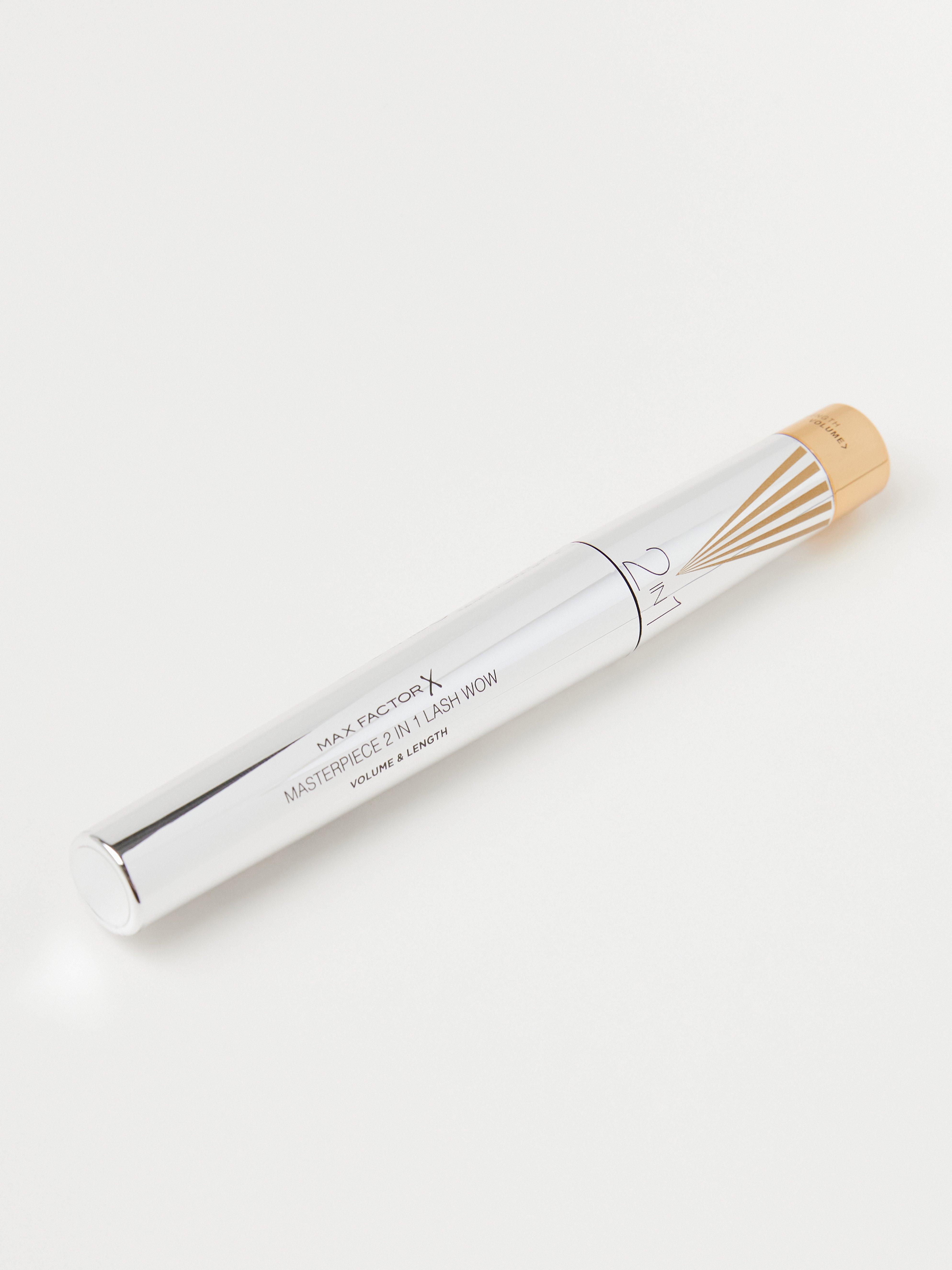 Řasenka Max Factor Masterpiece 2 v 1 Lash Wow 002 ČERNÁ HNĚDÁ