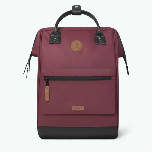 Cabaia Kassala Großer Abenteurer-Rucksack, Burgunderrot